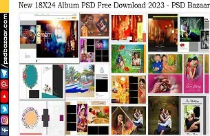 18X24 Album PSD Free Download 2023