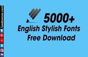 English Stylish Fonts Free Download