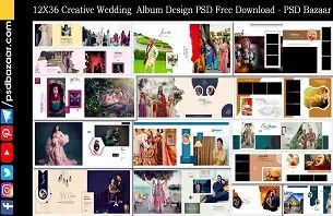 Creative Wedding  Album Design