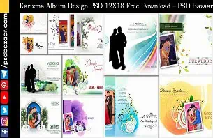 Karizma Album Design PSD 12X18
